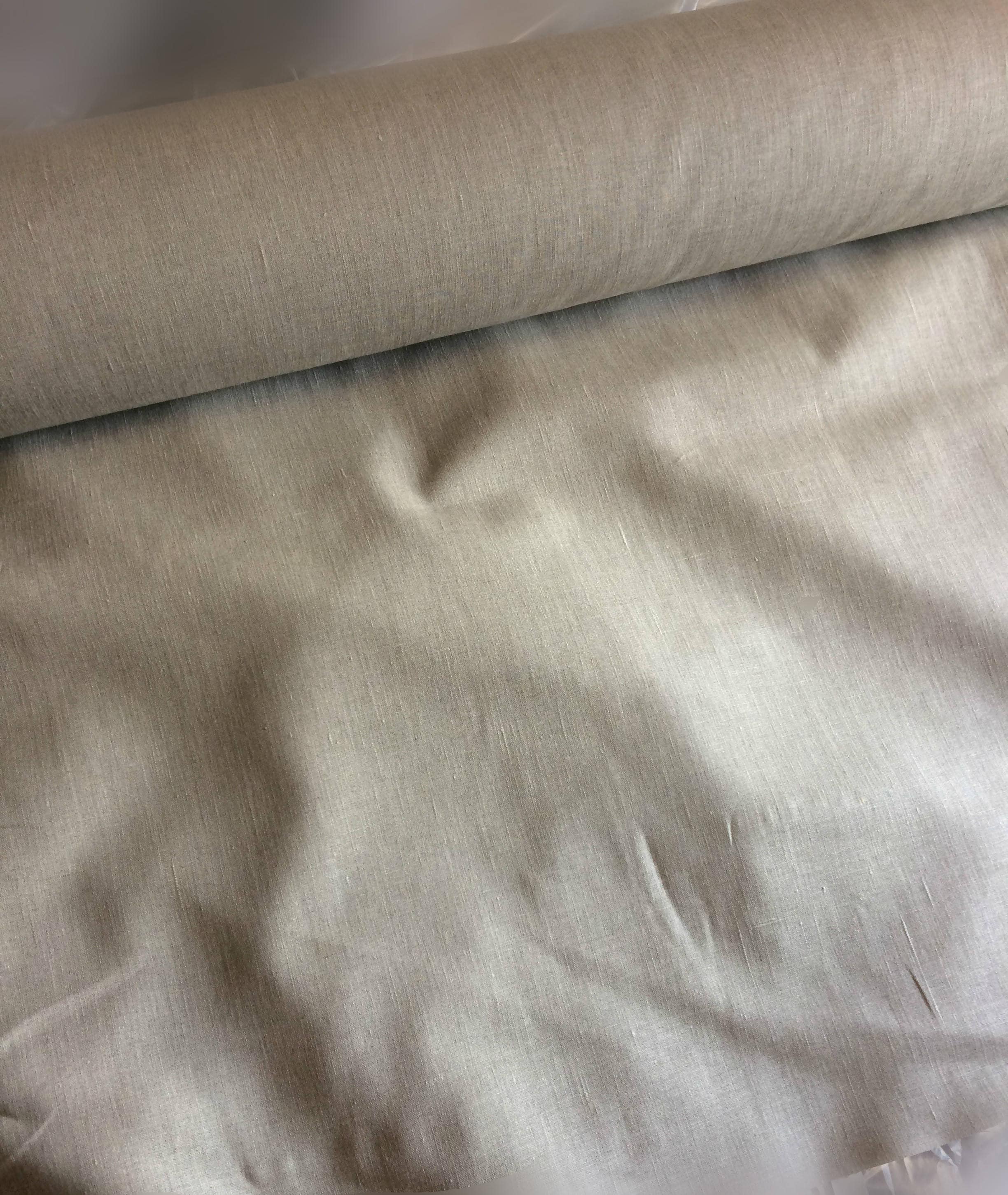 100 % NATURAL pure LINEN fabric, natural softened linen, linen fabric for home textile, tablecloth, cloths, aprons, towels linen