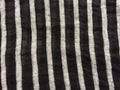 100 % NATURAL pure LINEN fabric, STRIPED fabric, fabric for home textile, scarf, fabric for cloths, regular striped, black and white stripes