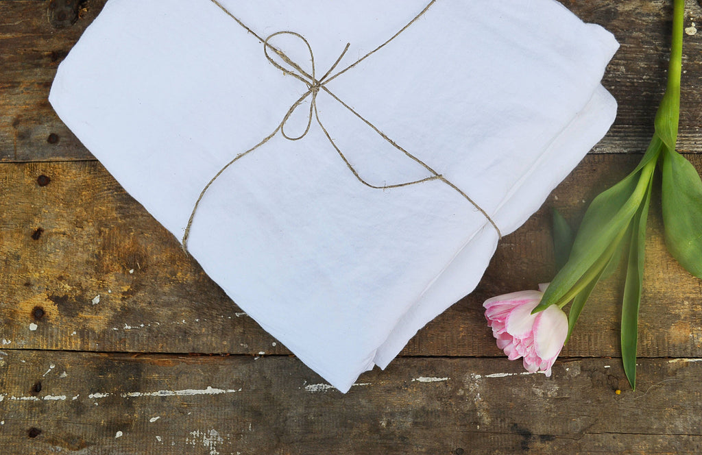 Natural 100 % pure bleached LINEN extra wide fabric  for Kerry R.