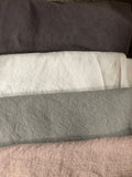 Bleached White Natural Linen Fabric