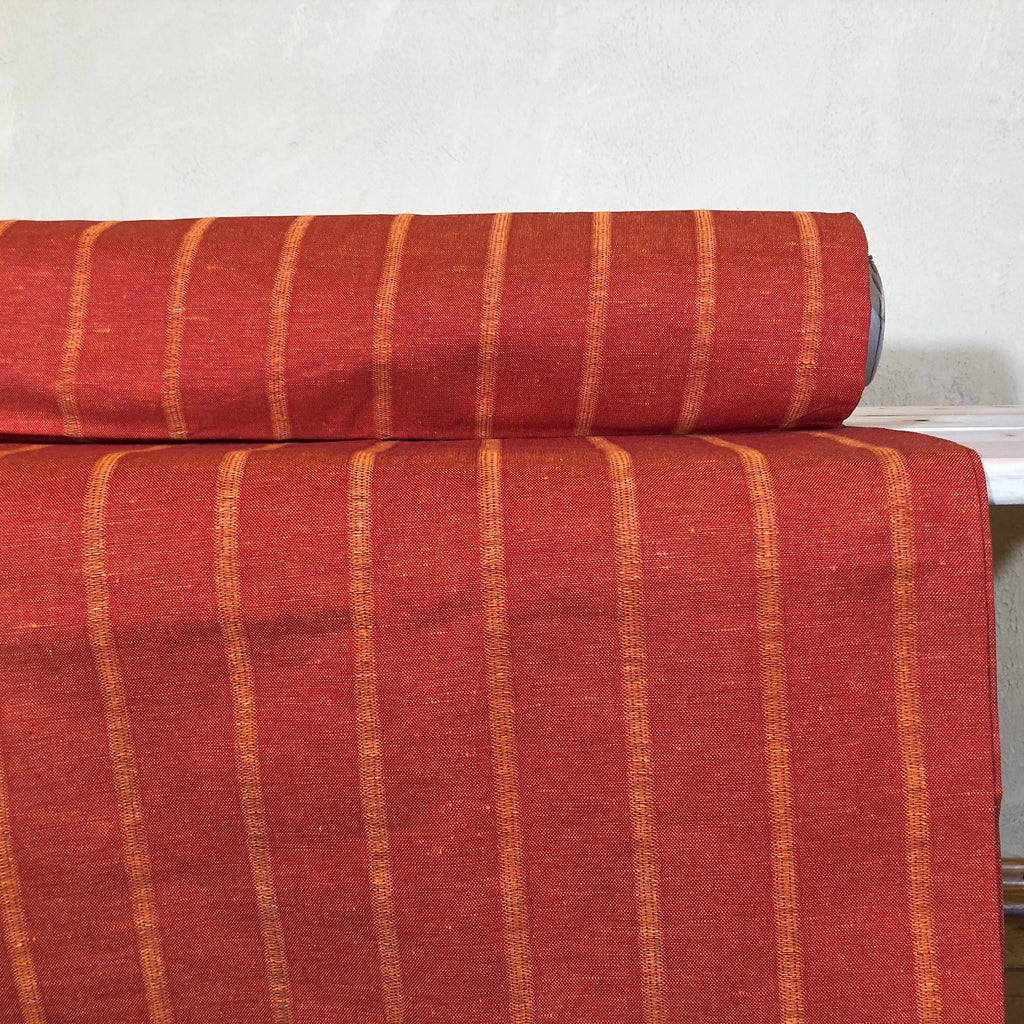 Stripped 100 % natural LINEN fabric, 170g/150 cm width fabric by the metre, bedding linen, bedspread, sewing, linen top fabric by the yard
