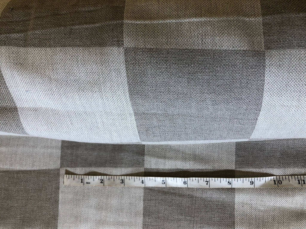 52 /48% natural LINEN/cott. fabric, softened, TARTAN linen fabric, for home textile, tablecloth, clothes, bed linen