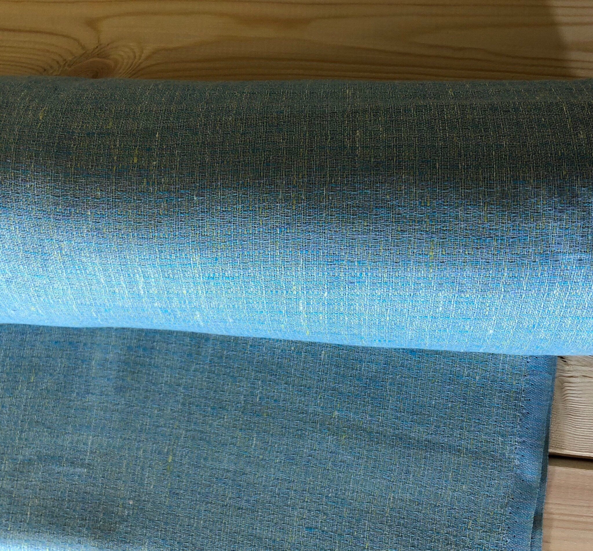 100 % NATURAL pure LINEN fabric, colored  fabric, fabric for home textile, scarf, fabric for cloths,, softened linen