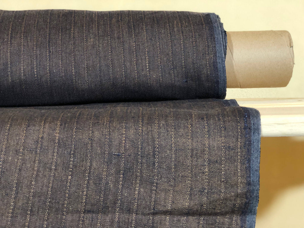 100 % NATURAL pure LINEN fabric, STRIPED fabric, fabric for home textile, scarf, fabric for cloths, regular striped, stripped linen bedding
