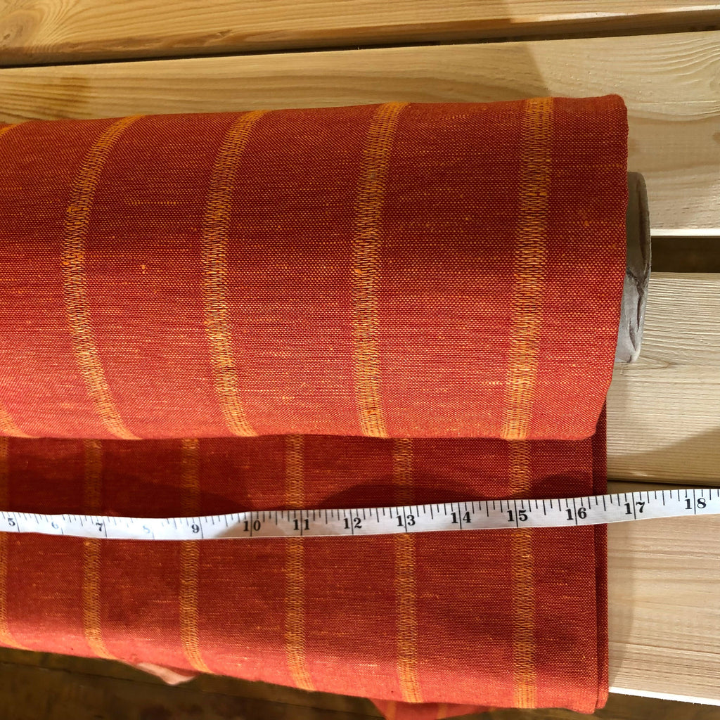 Stripped 100 % natural LINEN fabric, 170g/150 cm width fabric by the metre, bedding linen, bedspread, sewing, linen top fabric by the yard