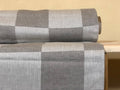 52 /48% natural LINEN/cott. fabric, softened, TARTAN linen fabric, for home textile, tablecloth, clothes, bed linen