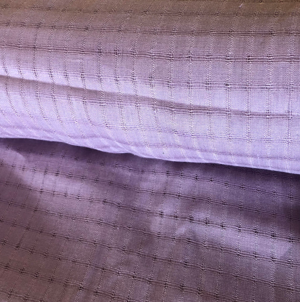 100 % NATURAL pure LINEN fabric 140 g, TARTAN fabric, fabric for home textile, scarf, fabric for tablecloths, regular check, purple tartan