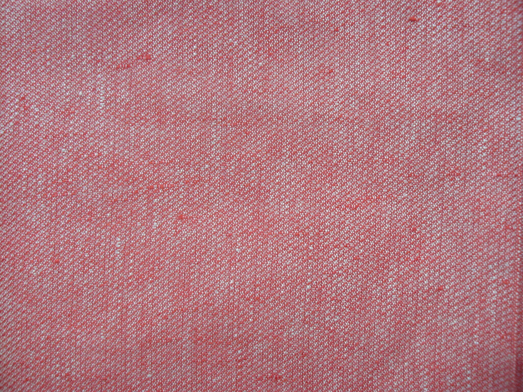 100 % NATURAL pure LINEN fabric, RED square fabric, fabric for home textile, scarf, fabric for cloths, linen bedding, linen tablecloth