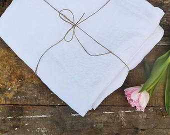 Bleached White Linen for Ula