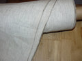 18 meters of extra wide natural linen fabric