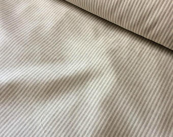6 metes of striped BGO205 and 6 meters of softened bleached waffle for Kerry
