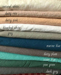 Linen Bleached White fabrics for Kerry