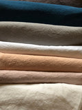 13 meters of natural linen fabrics