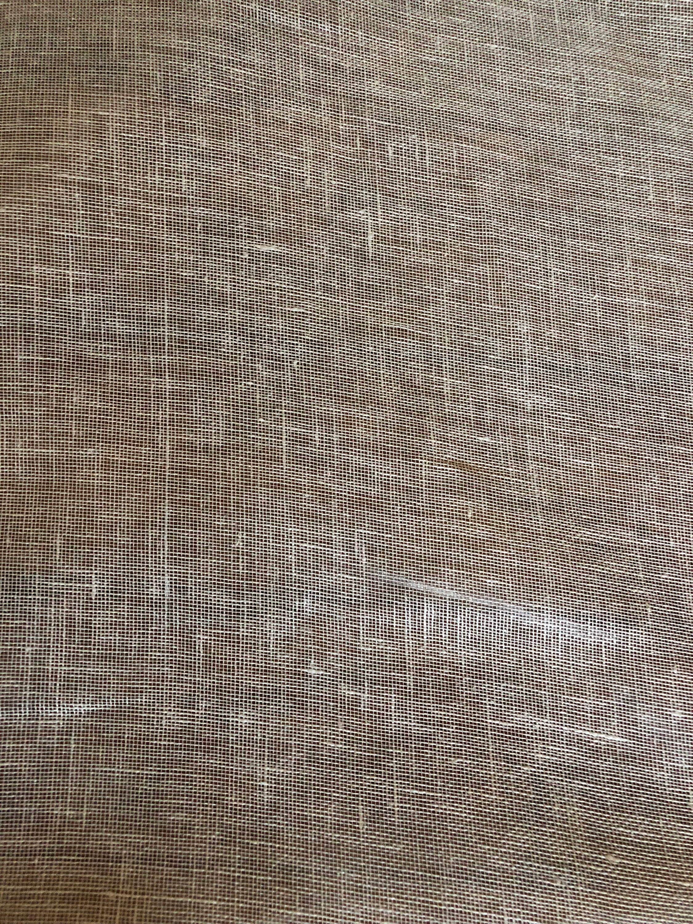 25 meters of colored natural linen extra wide fabric (3 different colors)
