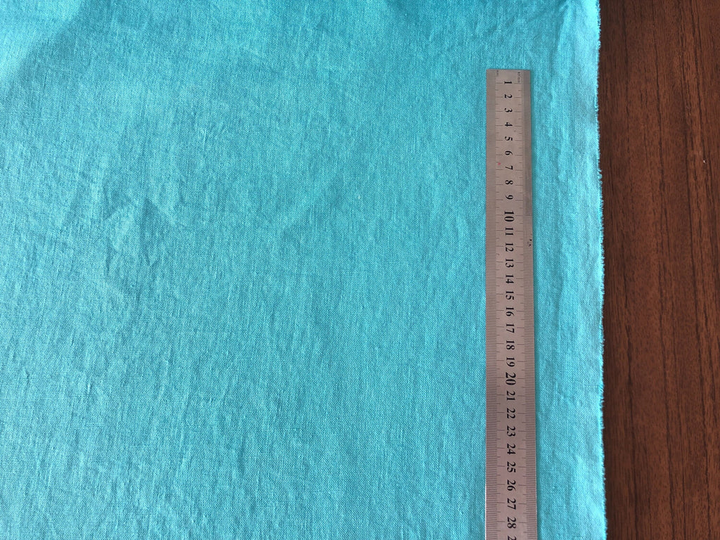 BGO27 | Extra Wide Softened Linen - Ocean Blue