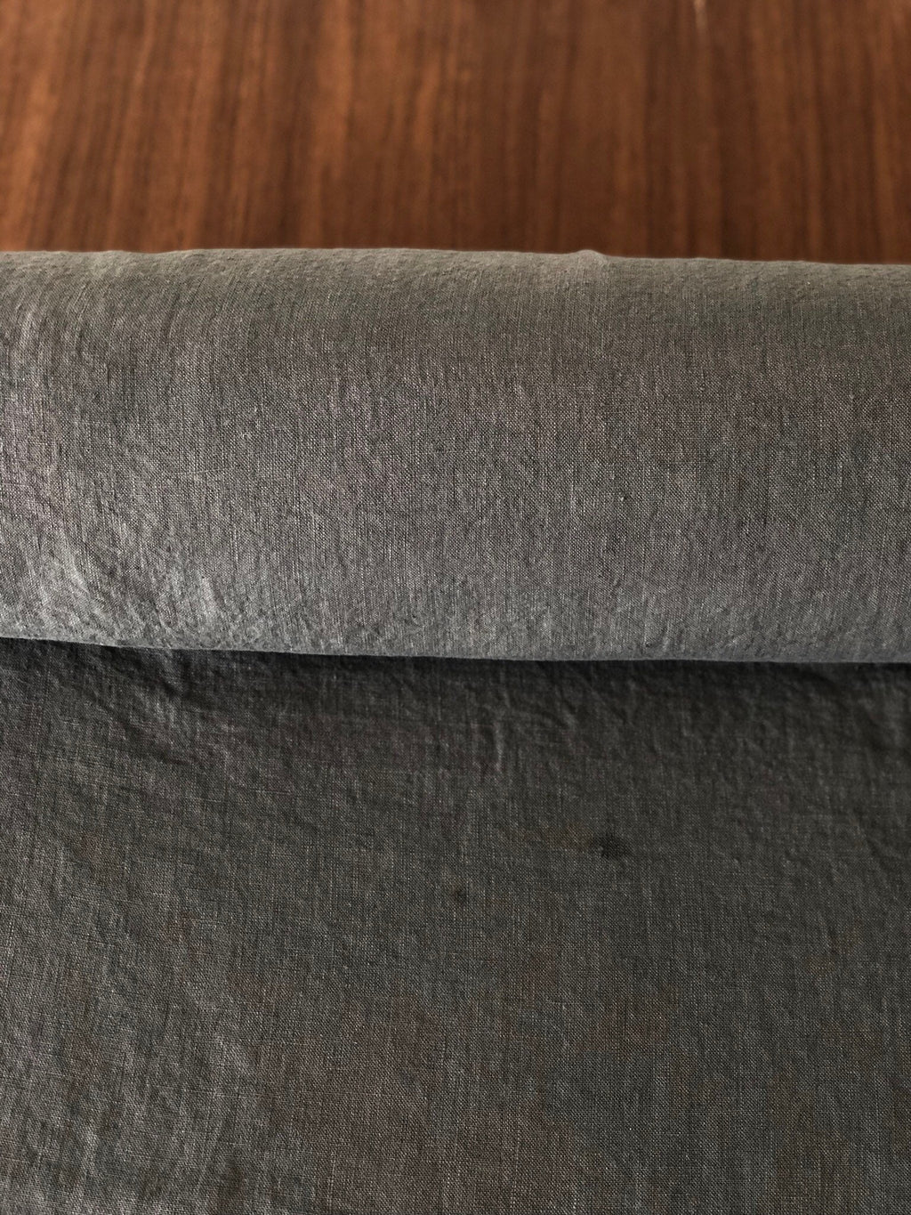 Dark grey BGO28 100 % EXTRA wide natural LINEN fabric, 210g/250cm width fabric by the metre, bedding