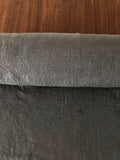 Dark grey BGO28 100 % EXTRA wide natural LINEN fabric, 210g/250cm width fabric by the metre, bedding