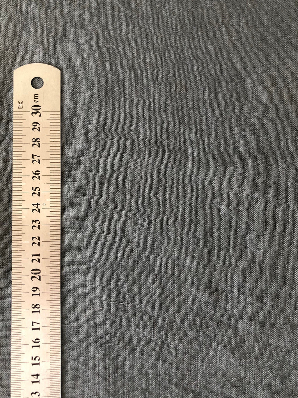Dark grey BGO28 100 % EXTRA wide natural LINEN fabric, 210g/250cm width fabric by the metre, bedding