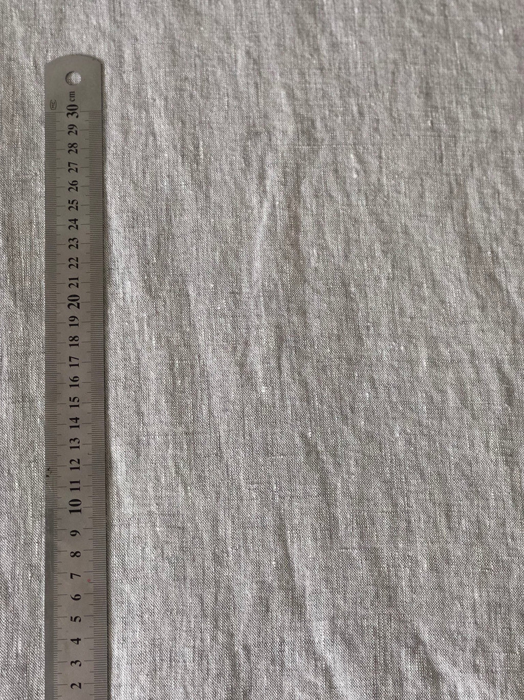 Soft Linen Fabric By The Meter: Natural 200g Bedding Linen, 57" Wide