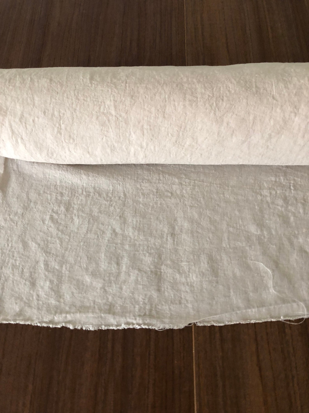 Extra Wide Soft Beige Linen Fabric: 100% Natural, 250cm Width