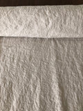 Extra Wide Hemp Fabric: Soft Beige Linen, 110" Wide