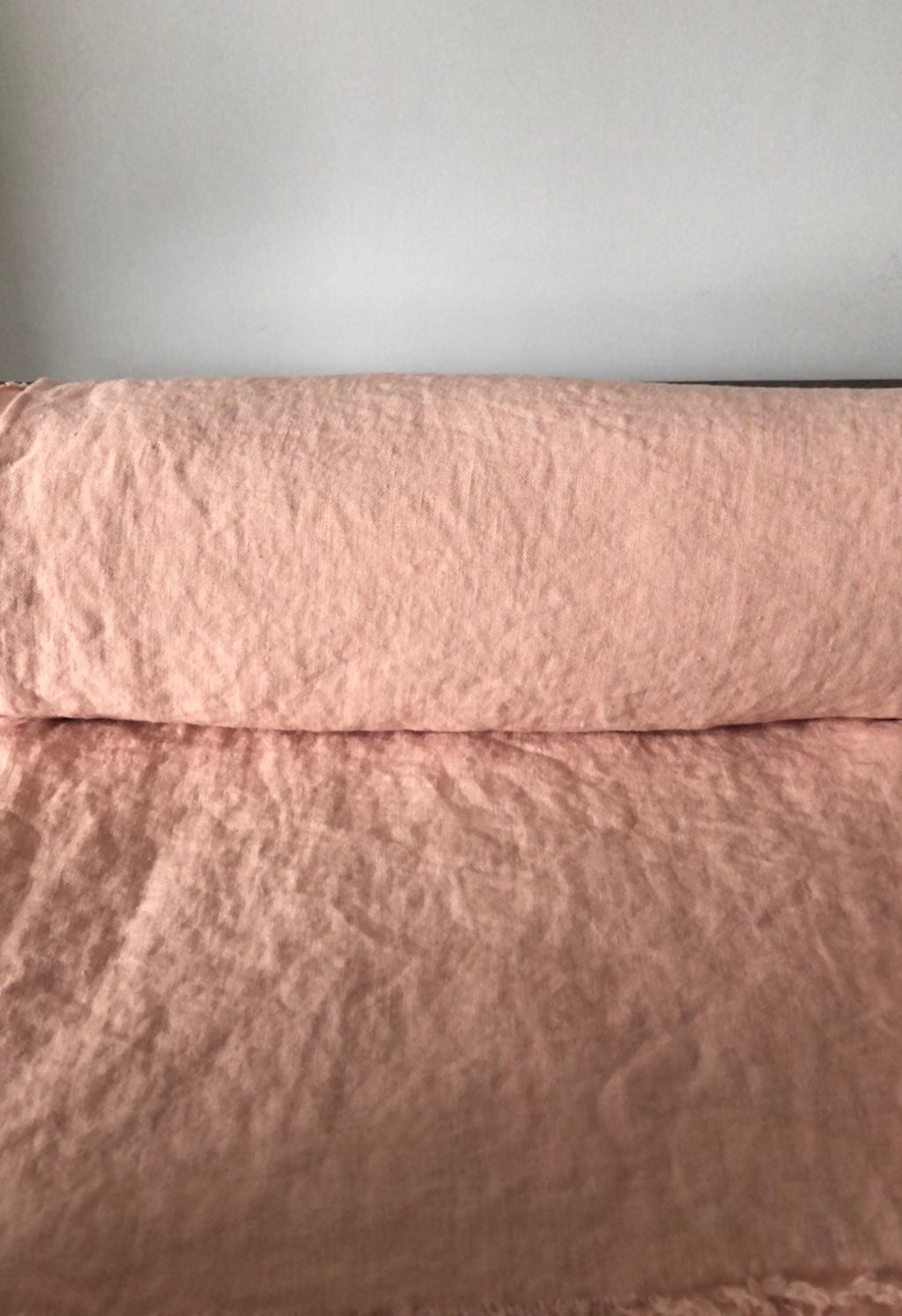 100 % EXTRA wide natural LINEN fabric BGO17soft pudra , 250 cm width fabric by the metre, bedding linen, bedspread, sewing, linen top