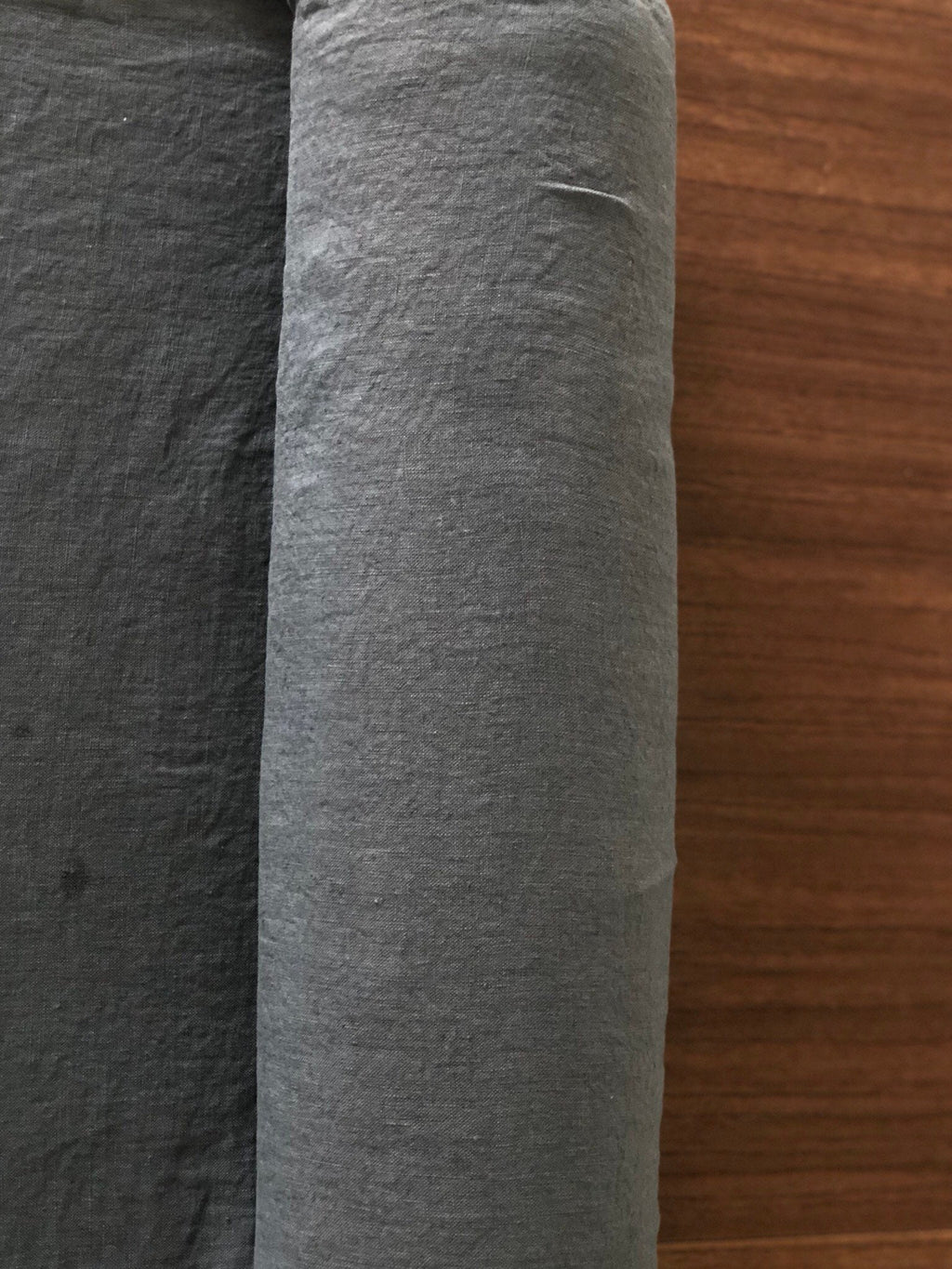 Dark grey BGO28 100 % EXTRA wide natural LINEN fabric, 210g/250cm width fabric by the metre, bedding