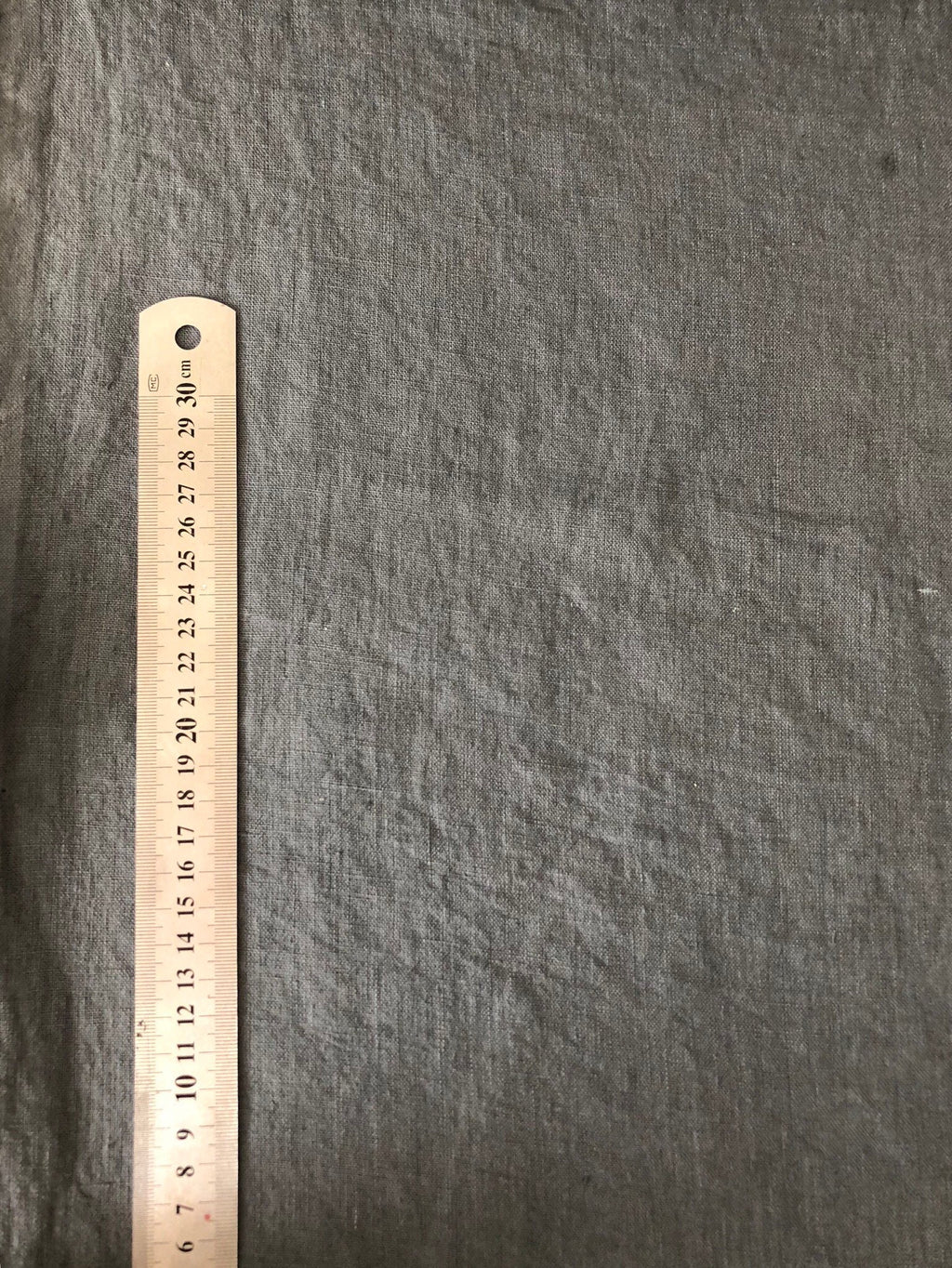 Dark grey BGO28 100 % EXTRA wide natural LINEN fabric, 210g/250cm width fabric by the metre, bedding