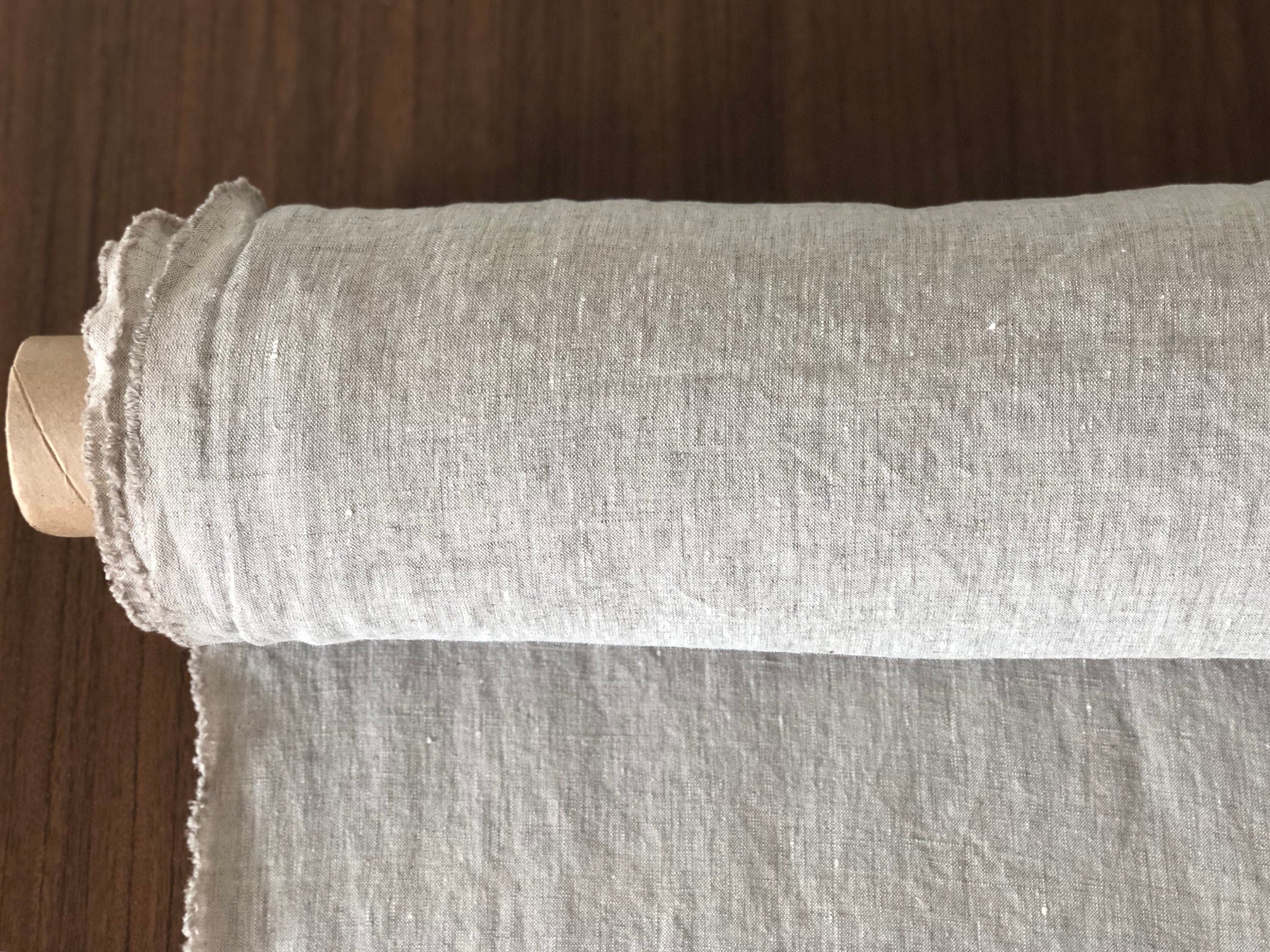 100 % EXTRA wide natural LINEN fabric BGO28SOFT, 210g/250cm width fabric by the metre, bedding linen, bedspread, sewing, linen top fabric by