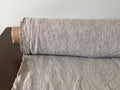 Extra Wide Natural Linen Fabric: Soft Bedding & Sewing Linen (285cm/112 inches)