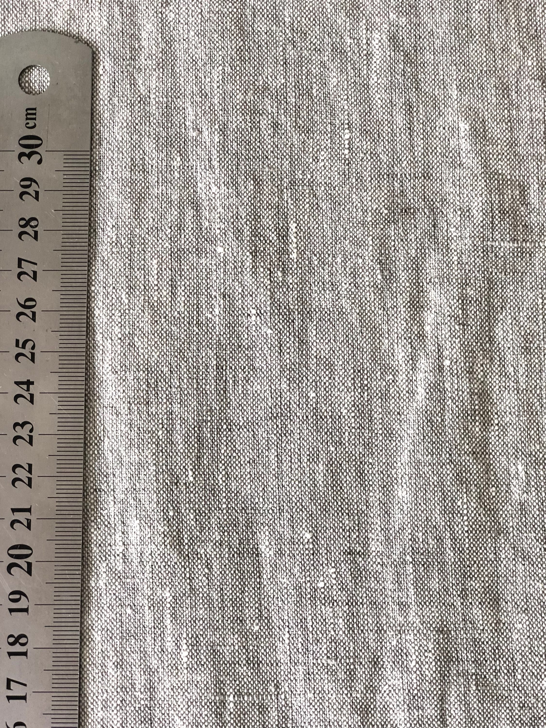 Soft Linen Fabric By The Meter: Natural 200g Bedding Linen, 57" Wide