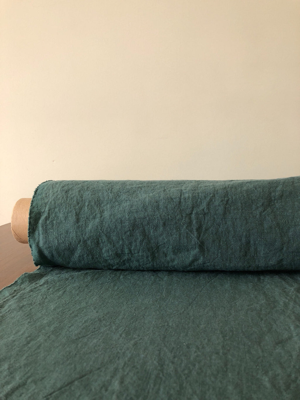Extra Wide Soft Green Linen Fabric: 100% Natural, 99" Wide