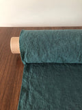Extra Wide Soft Green Linen Fabric: 100% Natural, 99" Wide