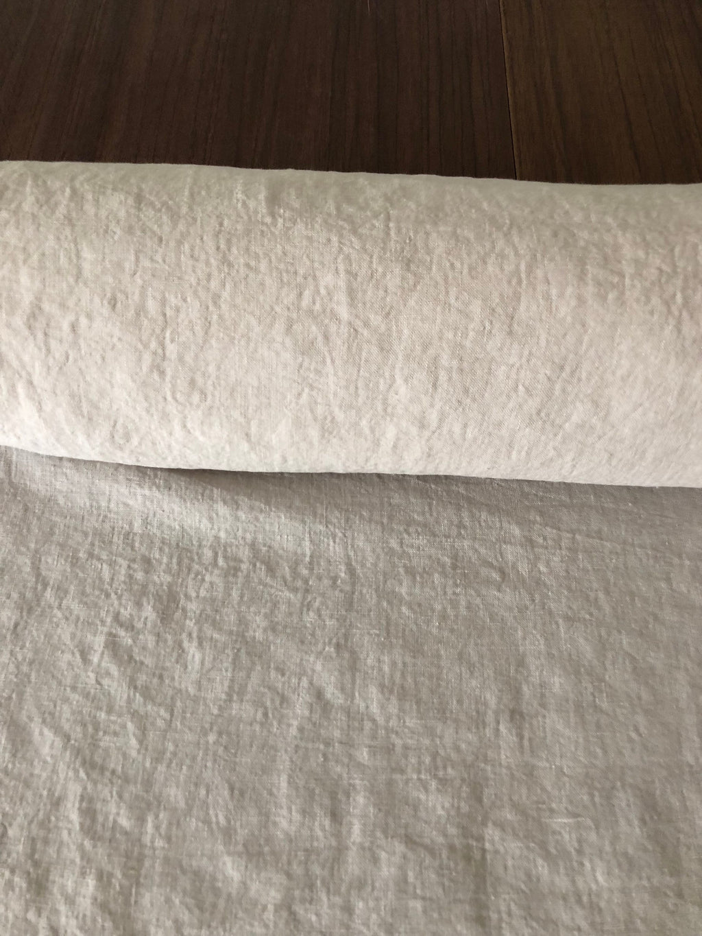 Extra Wide Soft Beige Linen Fabric: 100% Natural, 250cm Width