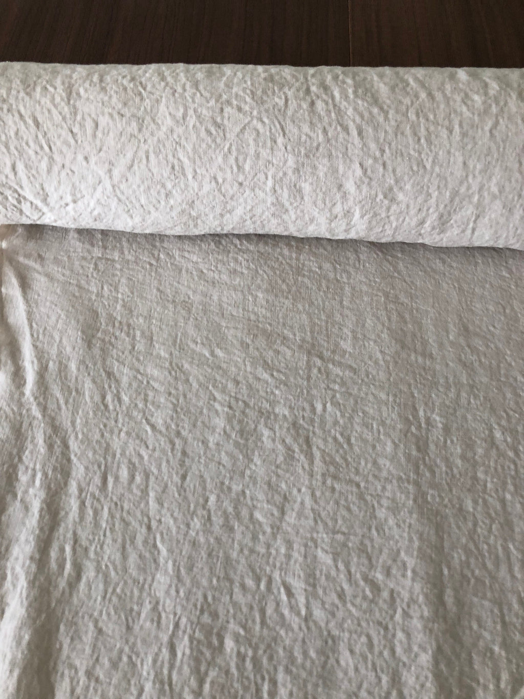 Extra Wide Soft Beige Linen Fabric: 250cm Pure Linen