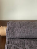 Purple Waffle Linen Cotton Fabric: Natural Bath/Spa Towel Material