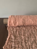Pudra Linen Fabric: 100% Natural, Softened Linen, 140cm Width