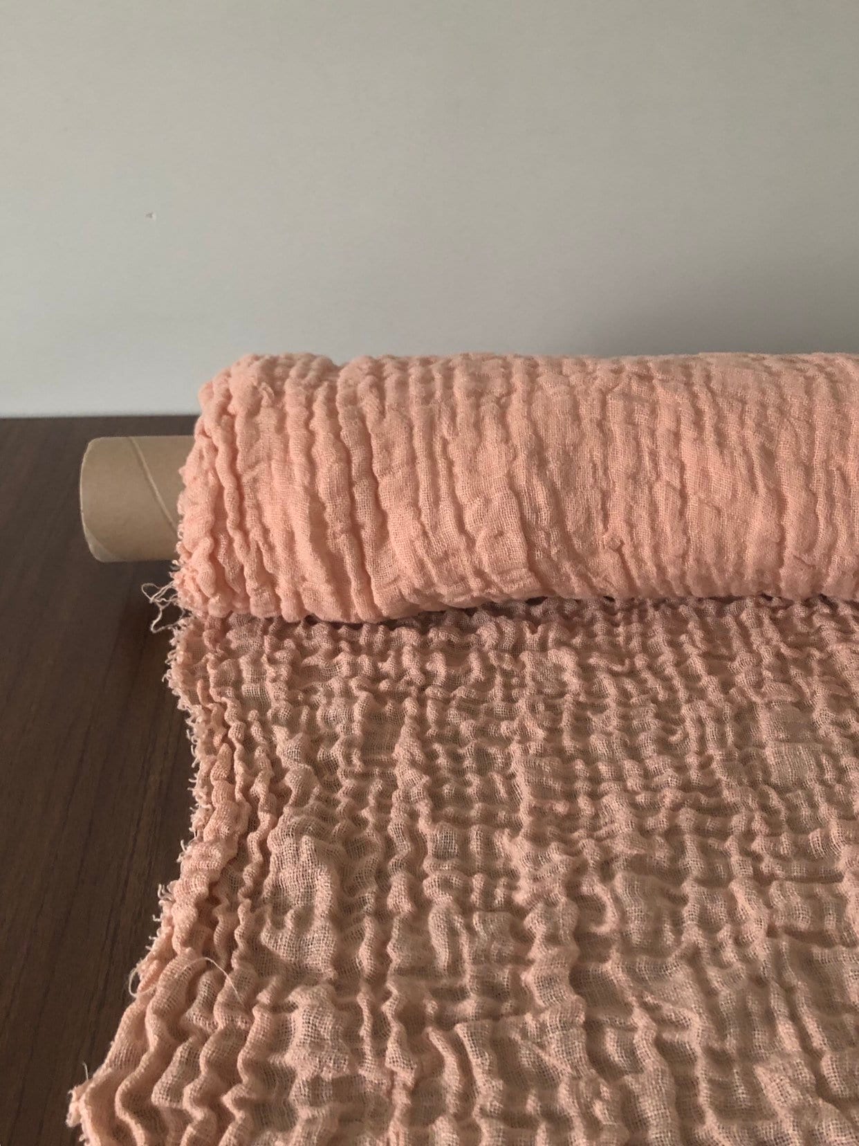 Pudra Linen Fabric: 100% Natural, Softened Linen, 140cm Width
