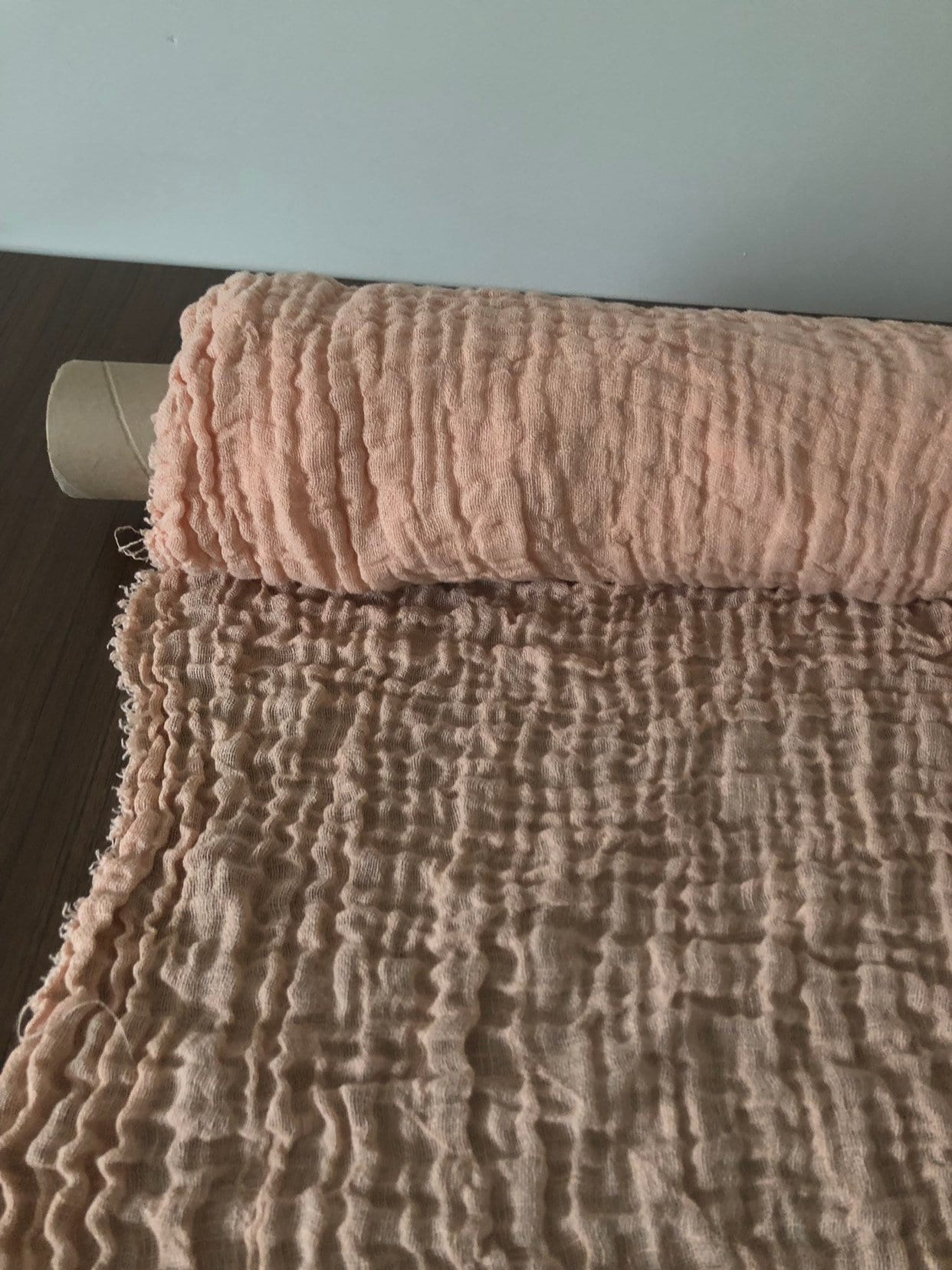 Pudra Linen Fabric: 100% Natural, Softened Linen, 140cm Width