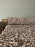 Waffle Linen Cotton Fabric: 88" Extra Wide Beige BGO137