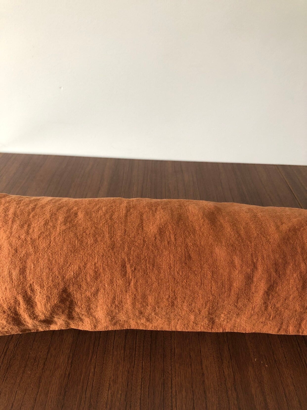 Extra Wide Linen Fabric: Soft Squash Bedding, Sewing (250cm)