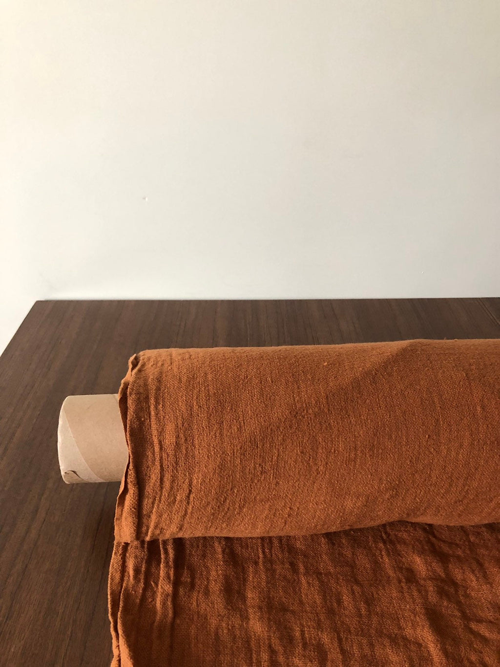 Squash Linen Fabric: 100% Natural, 150cm Wide, 200g
