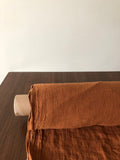 Squash Linen Fabric: 100% Natural, 150cm Wide, 200g