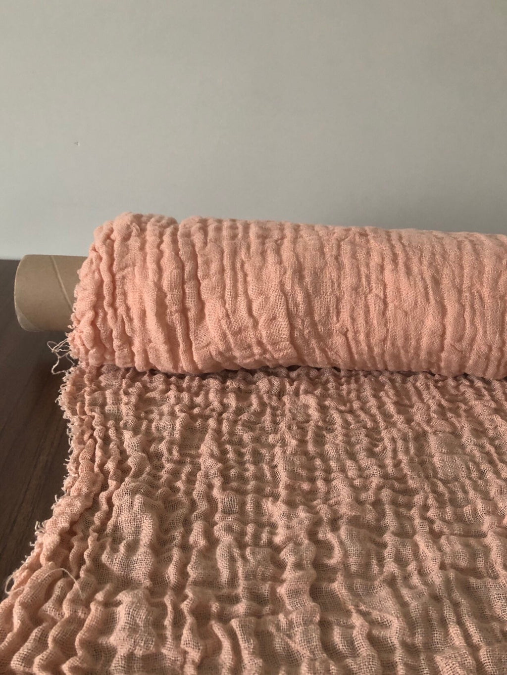 Pudra Linen Fabric: 100% Natural, Softened Linen, 140cm Width