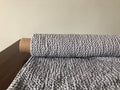Waffle Linen Cotton Fabric: 88" Extra Wide Silver Blue BGO137