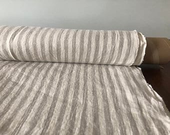 Natural linen fabrics for Olga