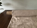 Extra Wide Creamy Linen Fabric: Softened Bedding Material, 99" Wide