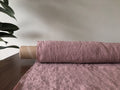 Extra Wide Dusty Lavender Linen Fabric: 100% Natural, Softened (250cm Width)