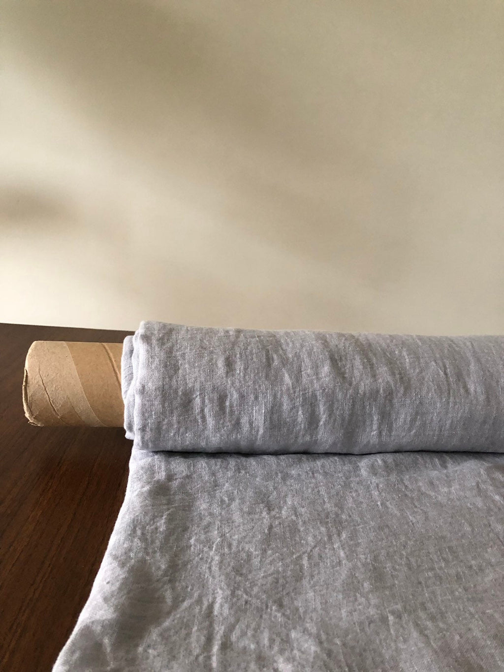 Light Natural Linen Fabric: Softened 100% Linen, 142cm Wide