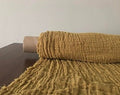 8 meters of natural linen brown fabric BGO6 for Janis